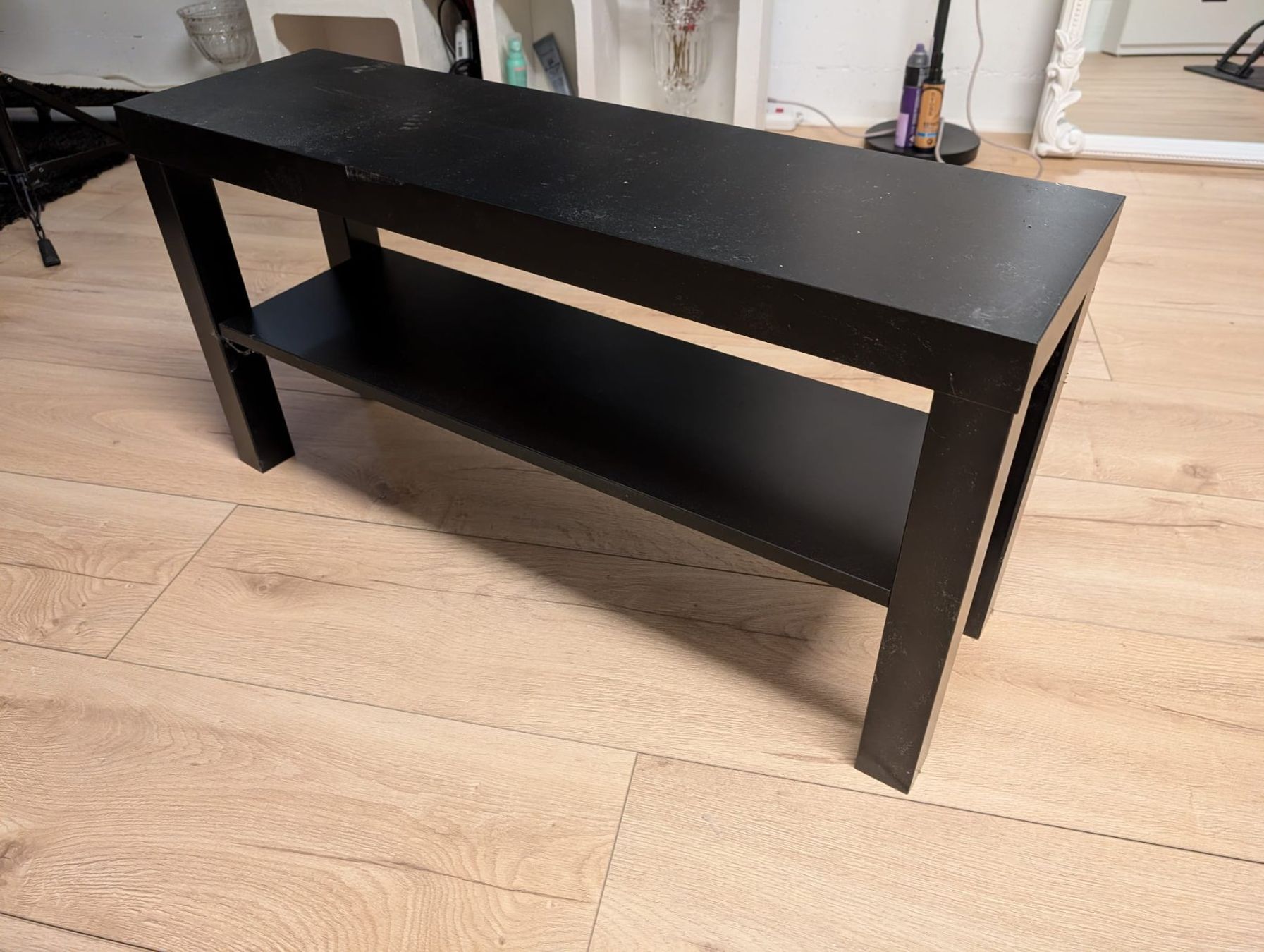 Ikea TV Möbel: Lowboard/Regal schwarz - Gratis – Gebraucht aus Lenzburg von lendenzorn