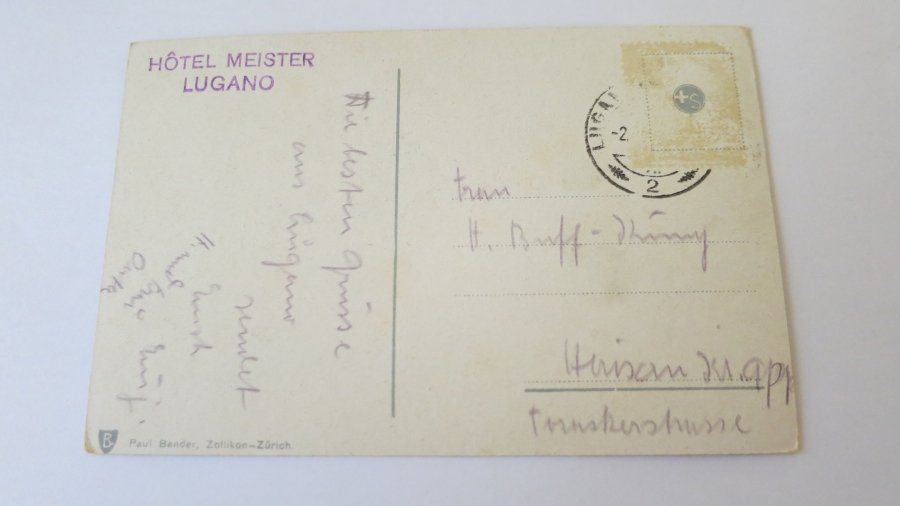 Cartoline postali: Lugano - um ca. 1930 – Usato da Jona venduto da centumprata 1