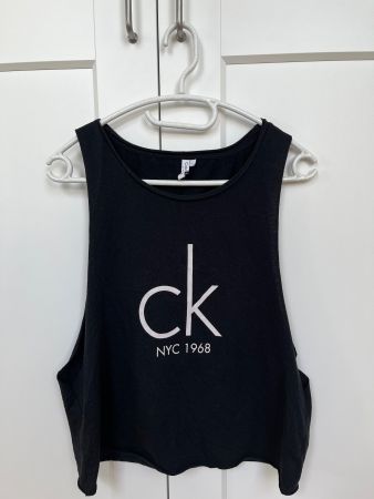 Schwarzes Calvin Klein Tanktop, Grösse S