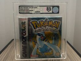 Gameboy Color Pokemon Silver 85 NM+ VGA SEALED