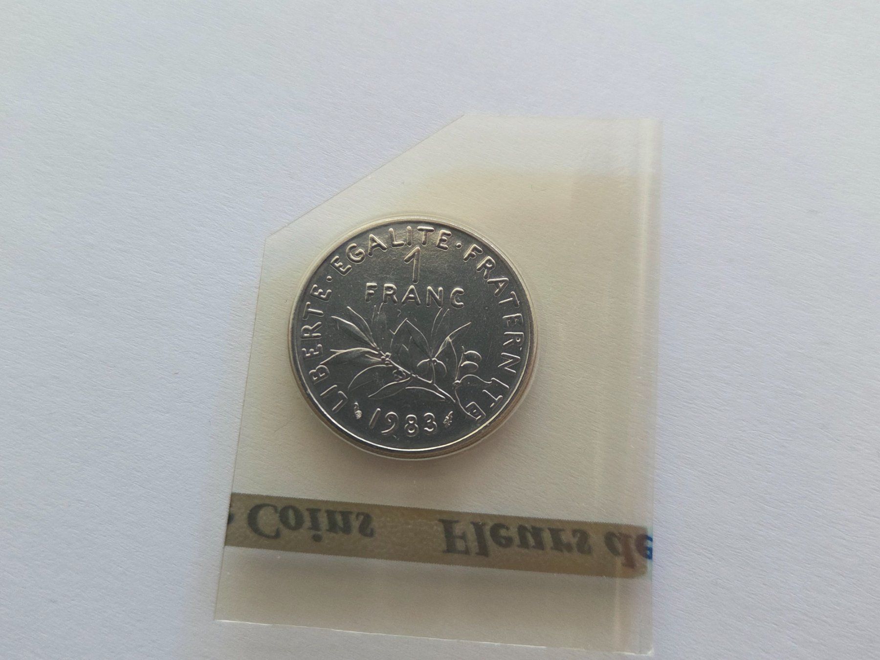 Tutti le monete: 1 Franc Fleurs de Coins 1983 – Nuovo (secondo la descrizione) da Pravidondaz venduto da LVtik