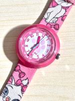 Flik Flak Kinderuhr  Katze pink gebrauchter Zustand
