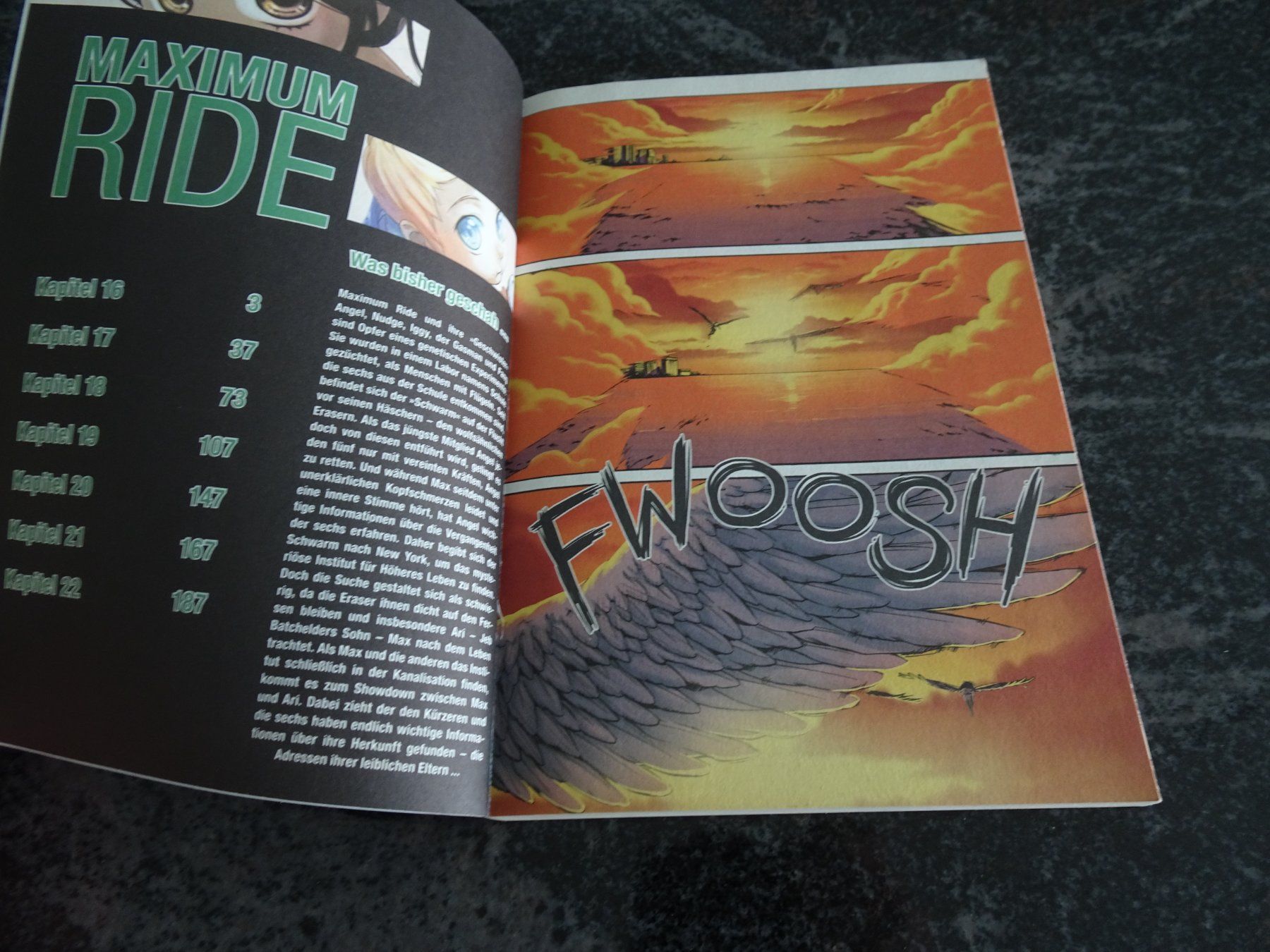 Fumetti: Maximum Ride 3 Manga - James Patterson - JU – Usato da Zürich venduto da Roulet 3