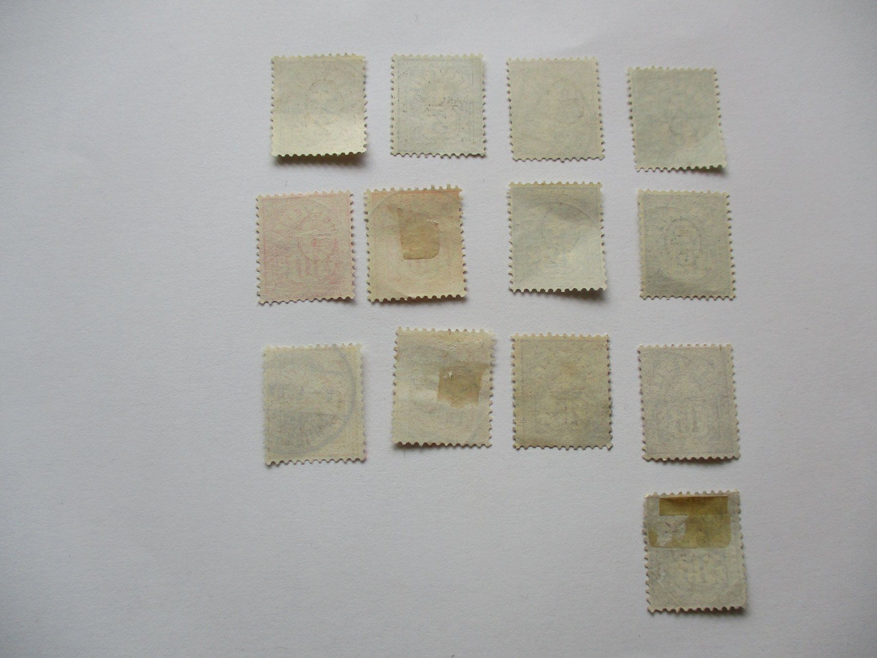 Alle Briefmarken: Lot de timbres Helvetia "chiffre" – Gebraucht aus La Sarraz von plu_v9cf 5