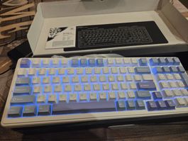 Gaming Tastatur mechanisch, neuwertig, mit LED, Winter