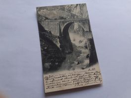 GOTTHARD - FURKA - DIE TEUFELSBRUECKE - 1905