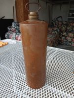 Antike Bettflasche Waermeflasche Kupferflasche ab 1 Franken