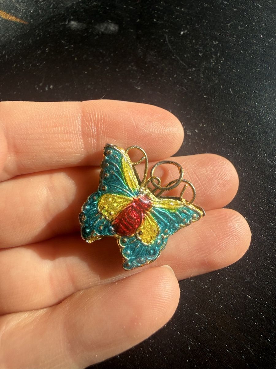 Anhänger: Vintage Schmetterling Anhänger – Gebraucht aus Liestal von isa_8y72 1