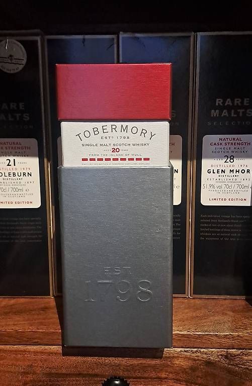 Bevande alcoliche: Whisky Tobermory 20 ans – Usato da Villeneuve VD venduto da K.Jo 1