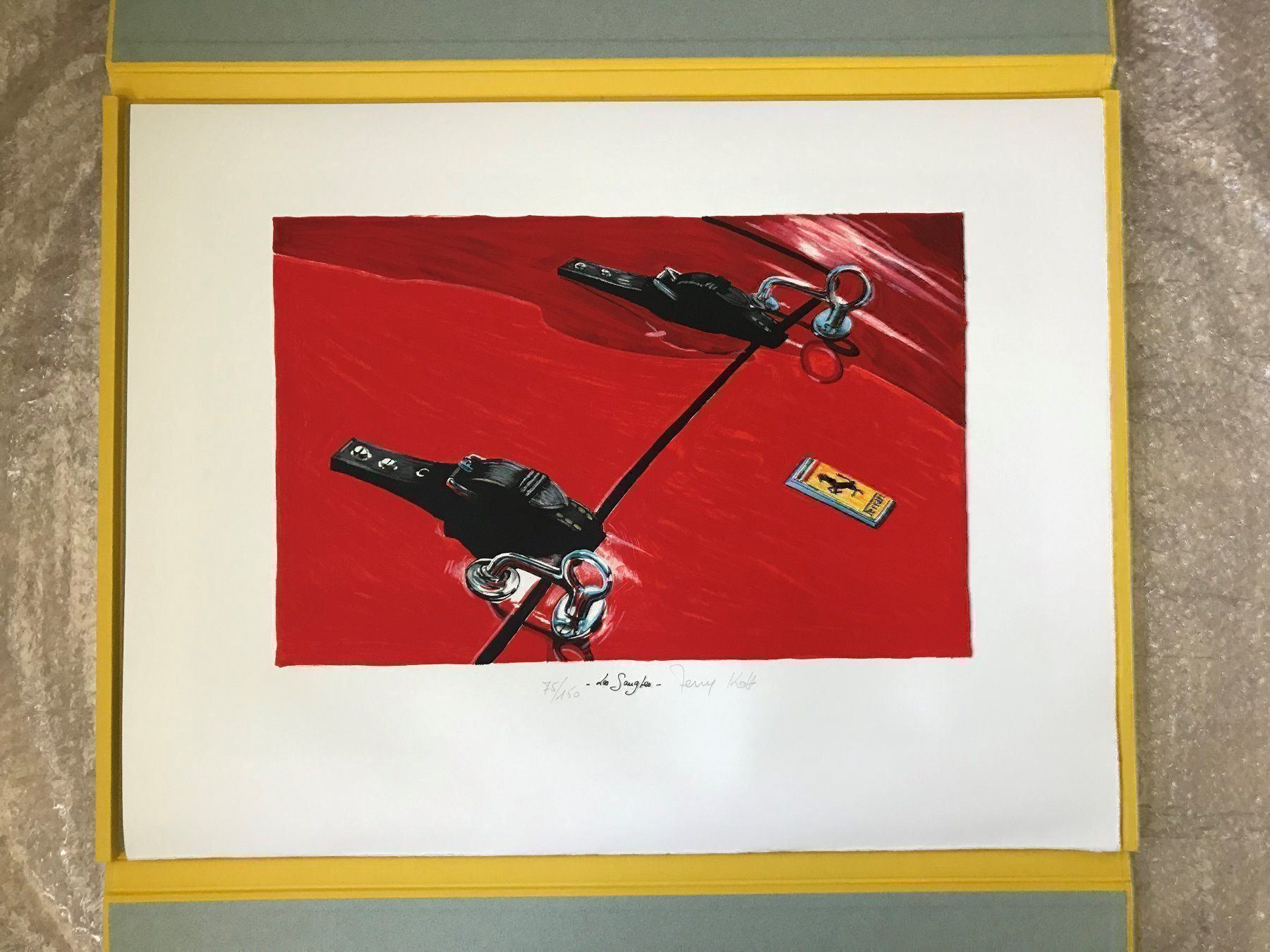 Manufactum Leinwände & Keilrahmen: Coffret de tableaux  FERRARI (neuf!!!) – Neu und originalverpackt aus Nyon von data-comm 2