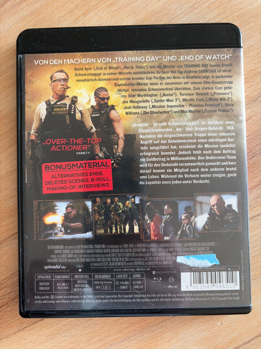 Tutti i DVDs: Sabotage – Usato da Hombrechtikon venduto da Dokmasa 1