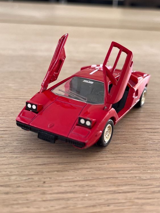 Tomica Dandy Lamborghini Countach LP400 Rouge - Miniature 1:45