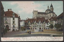 Solothurn  Klosterplatz   1907