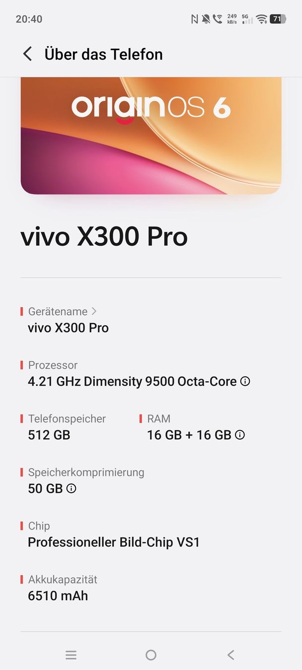 Vivo Telefoni cellulari / Smartphones: VIVO X300 Pro, Global Version – Usato da Zug venduto da aleszoat 3