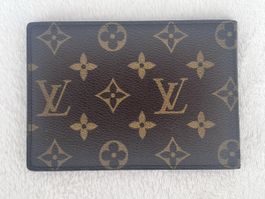 Rar: Elegante Louis Vuitton Reisepasshülle Monogram Canvas