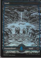 TCG Magic The Gathering MTG De VOW 271 FOIL BASIC LAND Insel