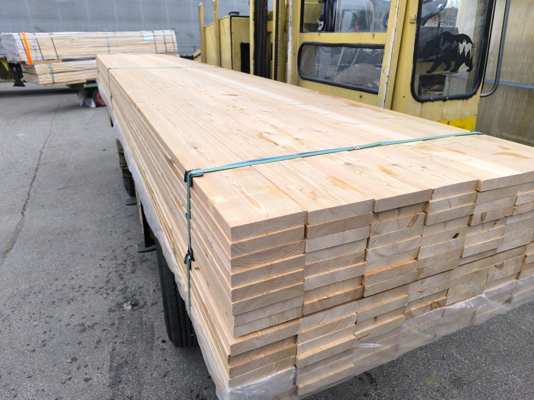 Articoli in legno: Sib. Lärche Terrassendiele bis 6m – Usato da Basel venduto da e-swiss