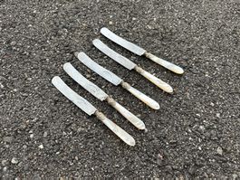 5 alte Wiskemann & Knecht Zürich Messer