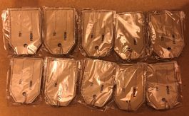 10 x 4 Geschenk Etiketten neu