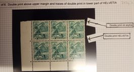 4312) 202y.2.05  Abart Doppelprägung postfrisch Kt. 150.-