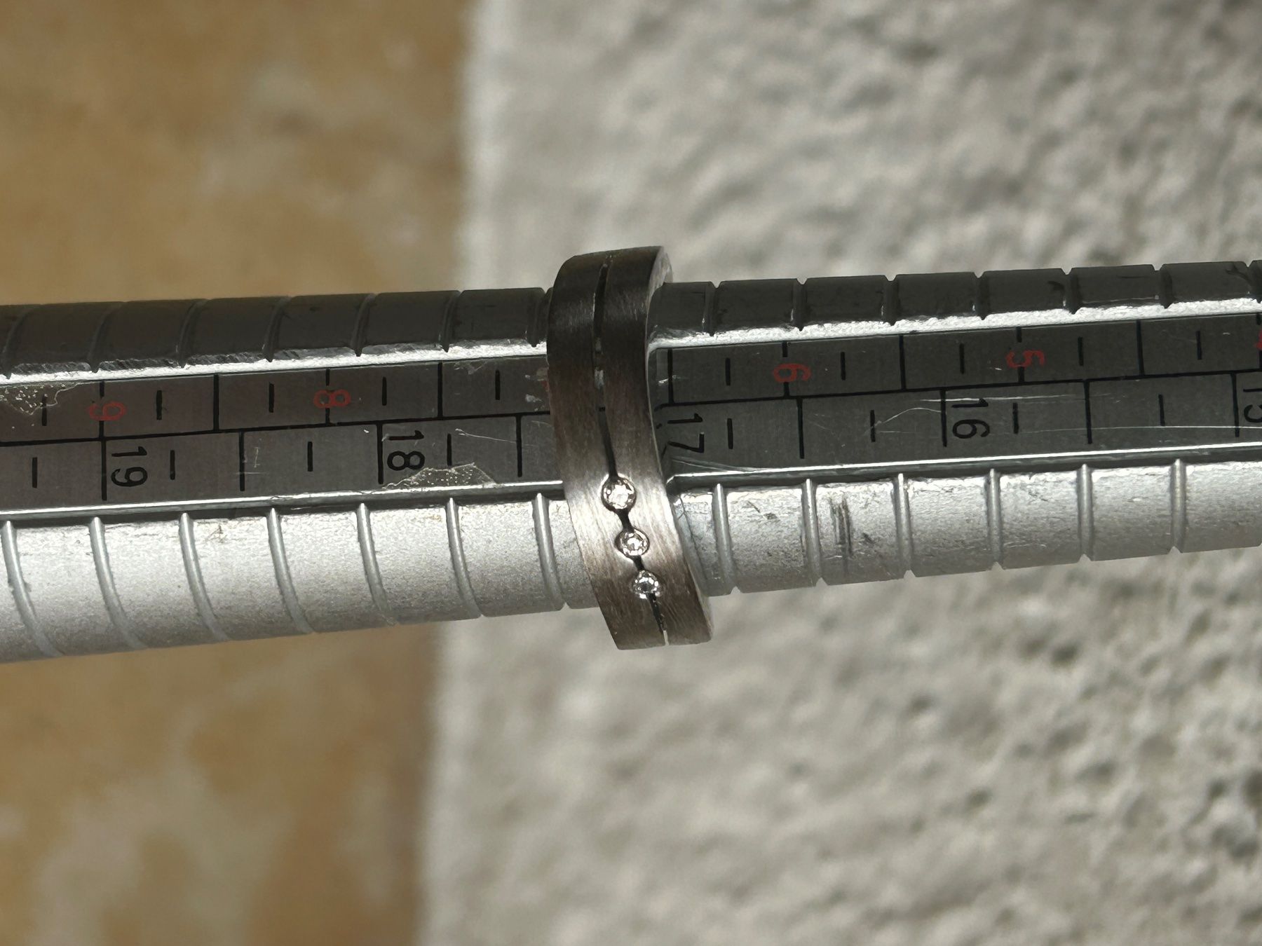 Anelli: Silber Ring 3times white (54) – Usato da Dittingen venduto da Bijoubelle 4