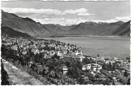Alte AK Locarno, ungebraucht, Top Zustand 1945!