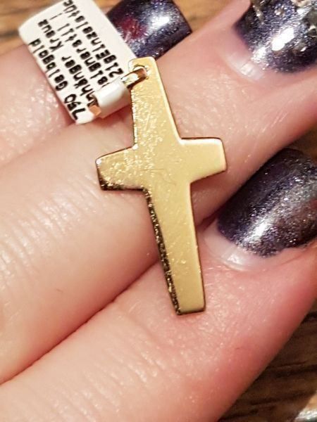 Ciondoli: 750 Gold Designer Kreuzanhänger – Nuovo (secondo la descrizione) da Unterägeri venduto da Altgoldschmuck 5