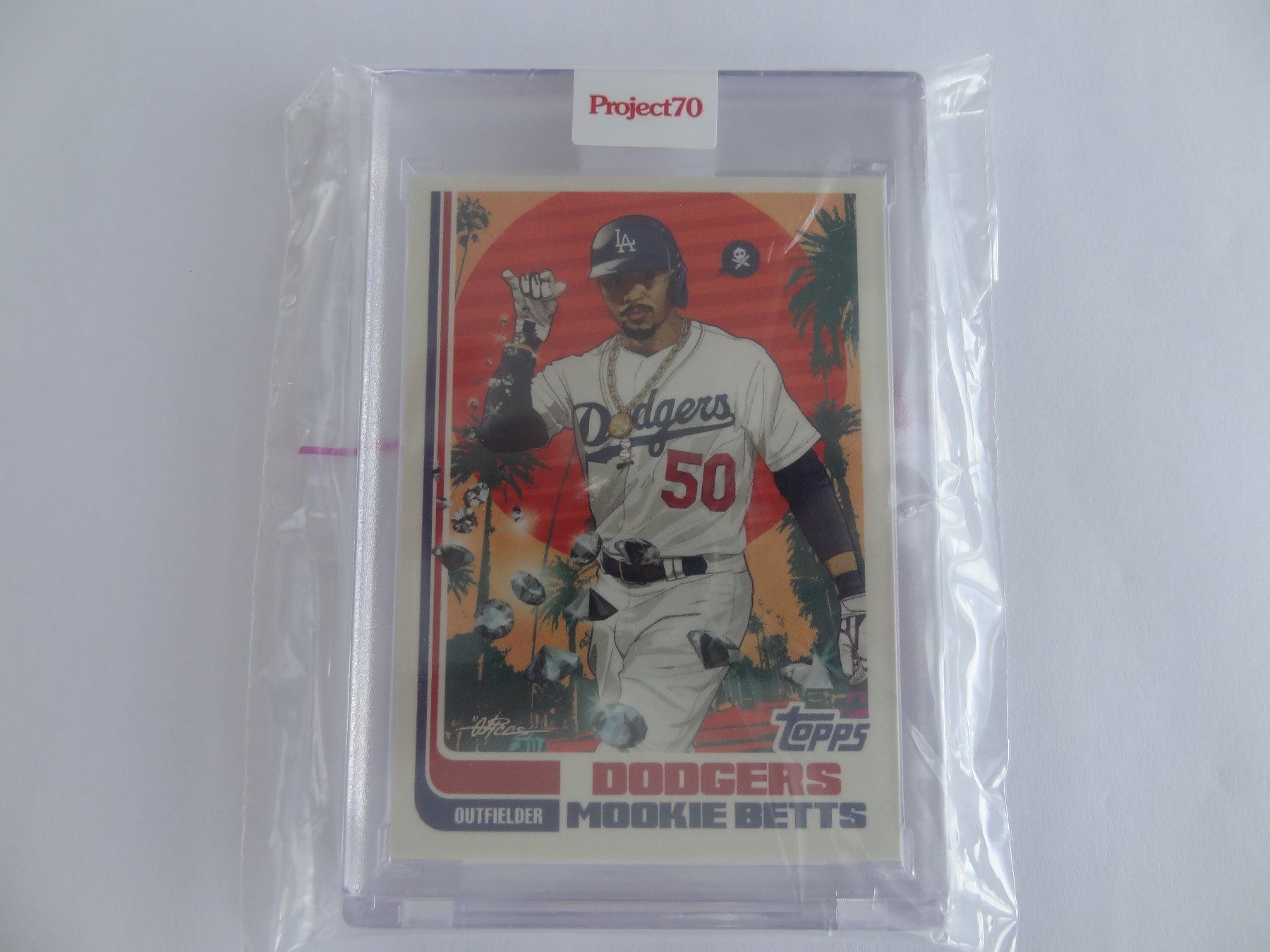 Topps Carte collezionabili: topps Project 70 Baseball Mookie Betts Trading Card – Nuovo e nell'imballaggio originale da Lyss venduto da Famicom