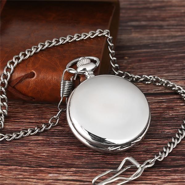Orologi: Taschenuhr + Kette silberfarbig mit.Clip – Nuovo e nell'imballaggio originale da Diepoldsau venduto da preisparadies-ch 5