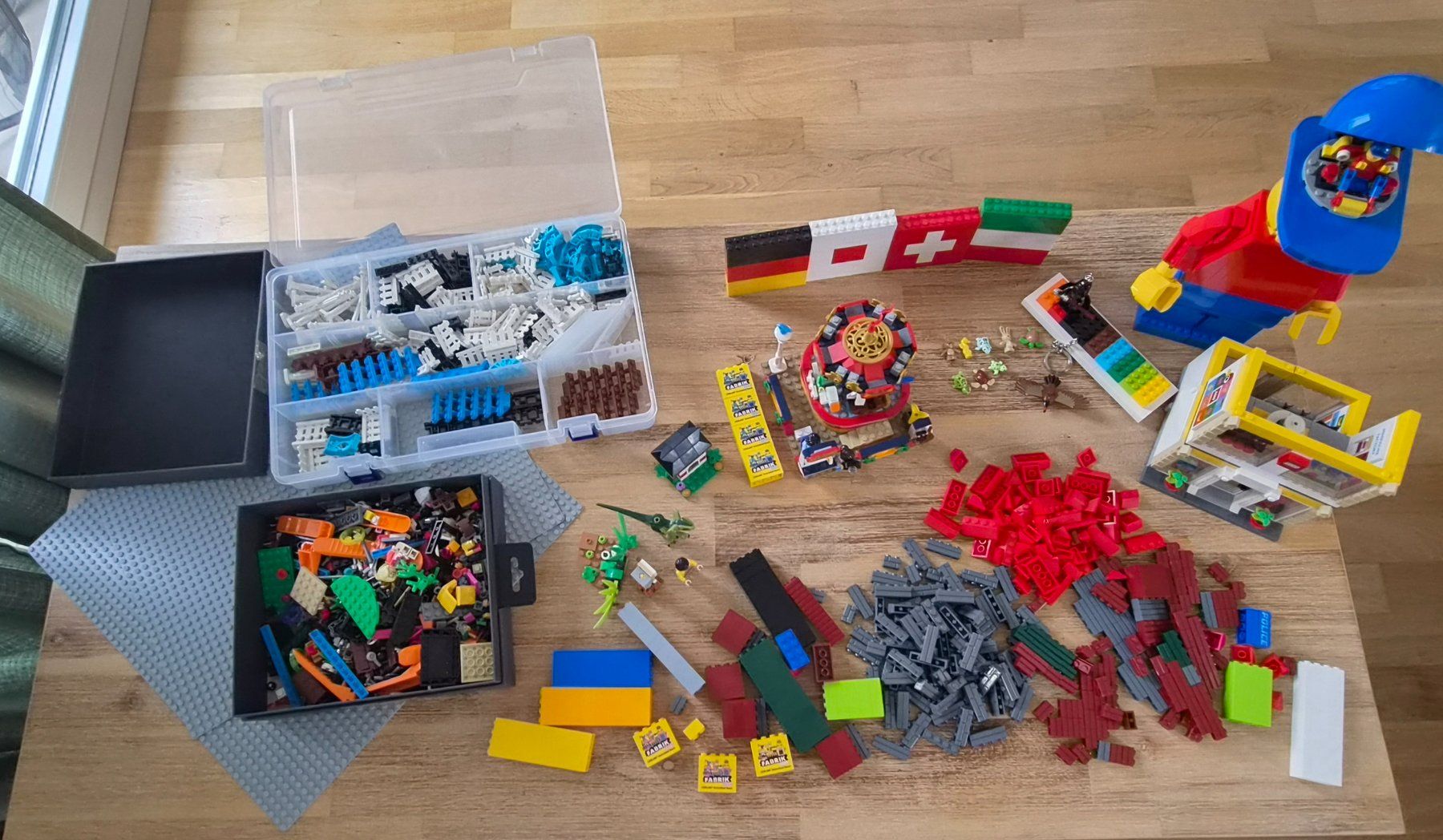 Lego Giocattoli: Lego Einzelsteine alles zusammen – Usato da Kaiseraugst venduto da mma_t85r