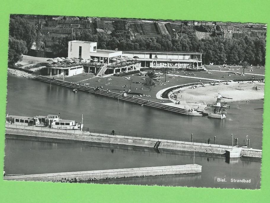 Cartoline postali: Biel, Strandbad – Nuovo (secondo la descrizione) da Zürich venduto da t24_de
