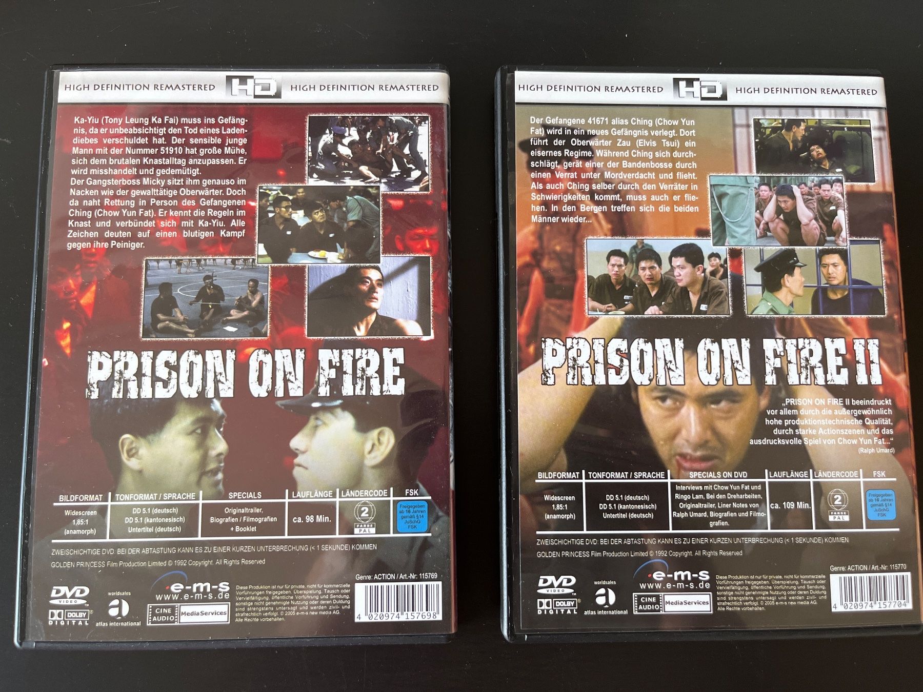 Tous les DVDs: DVD - Prison on Fire 1+2, HD – D'occasion à Luzern par Jiggy_8898 3