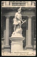 AK Lausanne, Monumento de Guillaume Tell