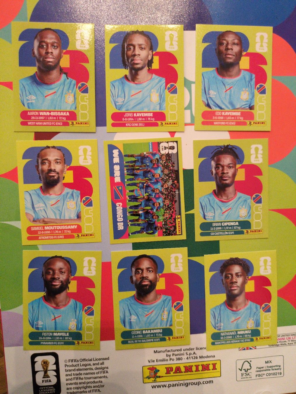 Panini Carte collezionabili: Panini Congo Set – Nuovo (secondo la descrizione) da Rapperswil SG venduto da sau_p7ft