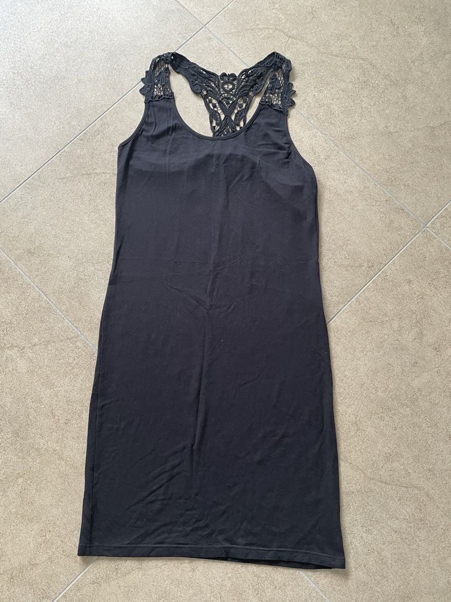 Kleider: Schwarzes Sommerkleid von Even&Odd – Gebraucht aus Bronschhofen von Sommernacht03 1