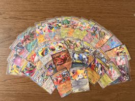 35 x Pokémon Sammelkarten Set diverse Ex ab1.- 🔥