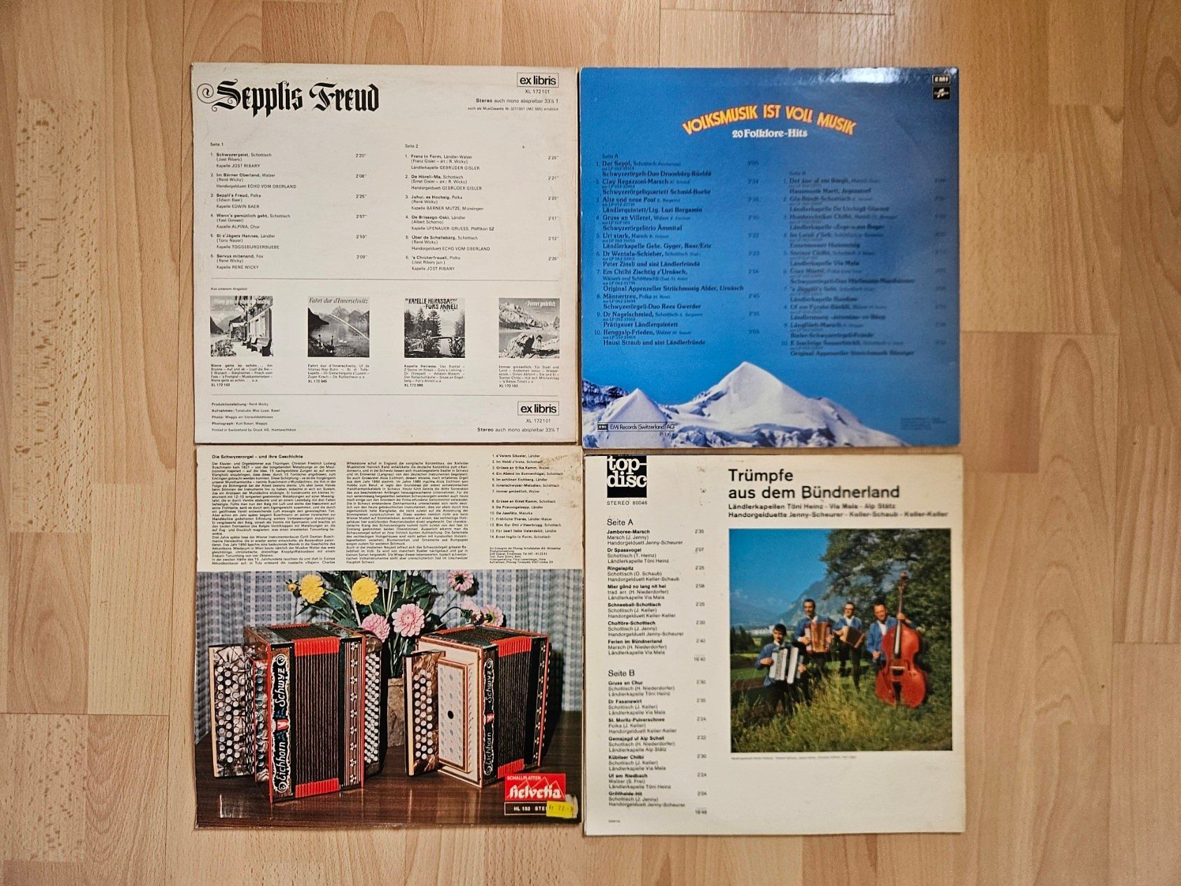 Dischi in vinile: 13 div Ländler Schalplatten – Usato da Teufenthal AG venduto da boebe071 1