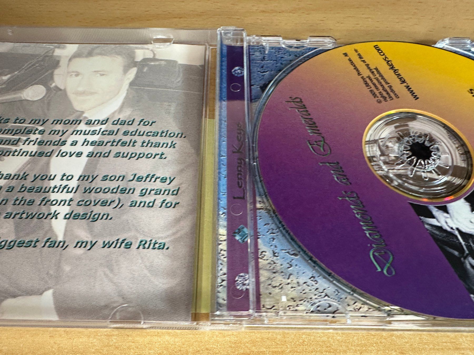 CD: Lenny Keys - Diamonds and Emeralds – Usato da Rikon im Tösstal venduto da Alpenmutz 2