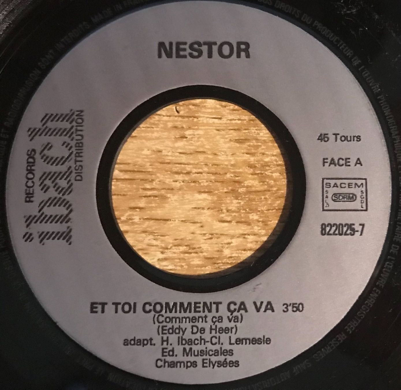 Dischi in vinile: NESTOR - ET TOI, COMMENT ÇA VA ? – Usato da Bussigny venduto da vinyl-pas-cher 2