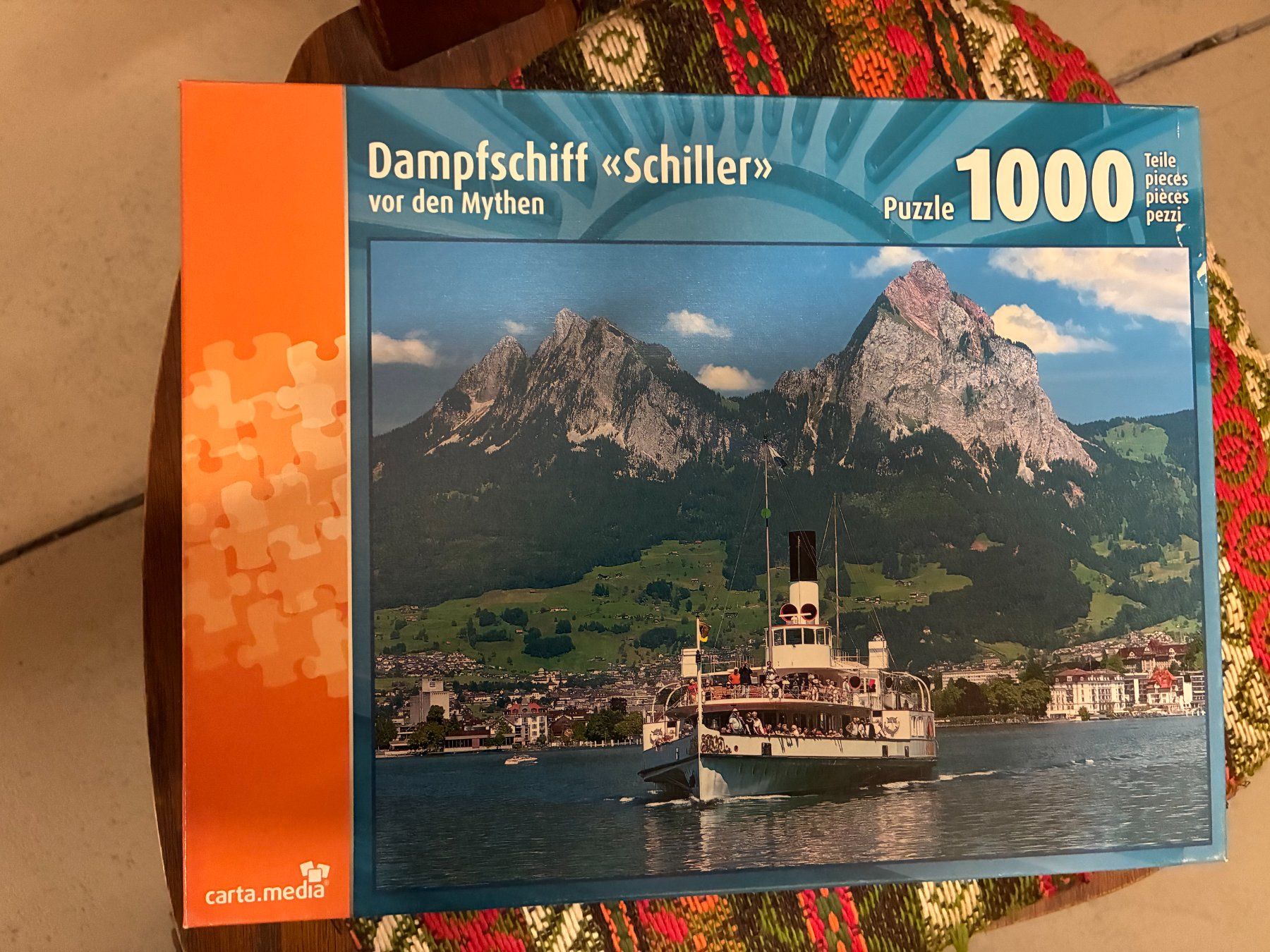 Puzzle: Puzzle "Dampfschiff Schiller" – Usato da Seuzach venduto da ric_9zbb
