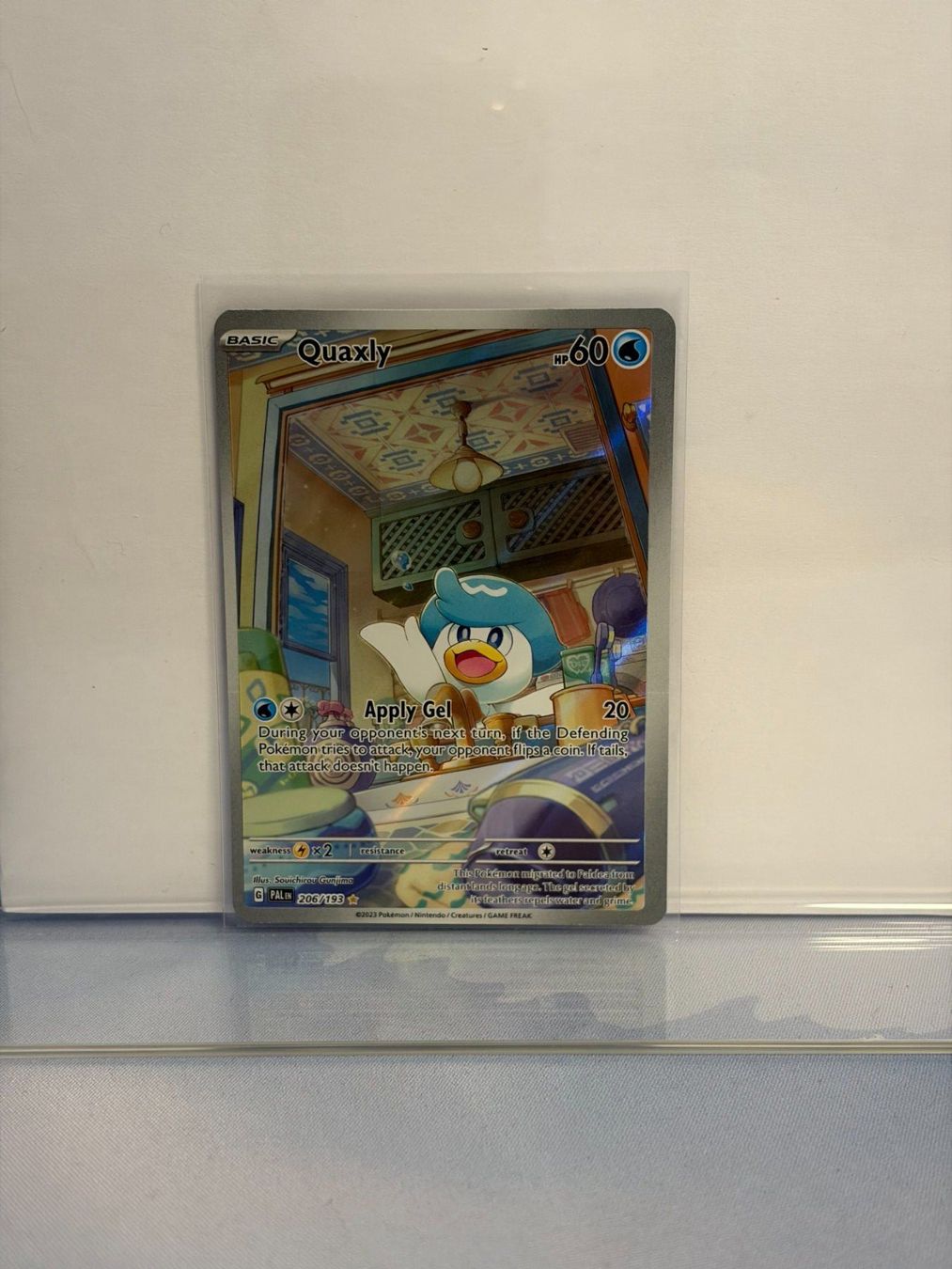 Pokémon Sammelbilder & Trading cards: Quaxly #206 Pokemon Paldea Evolved – Gebraucht aus Bützberg von SnowTCG