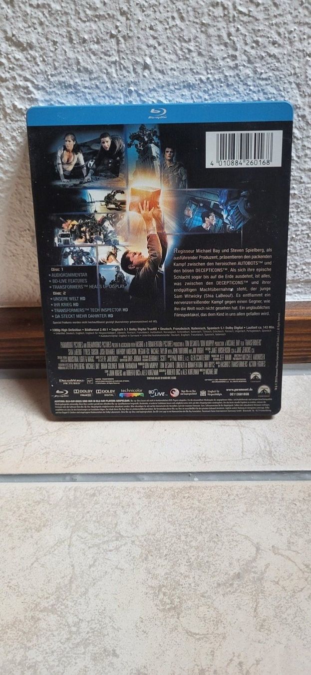 Tutti i DVDs: Blu Ray – Transformers Steelbook – Usato da Münsingen venduto da Heroism2010 1