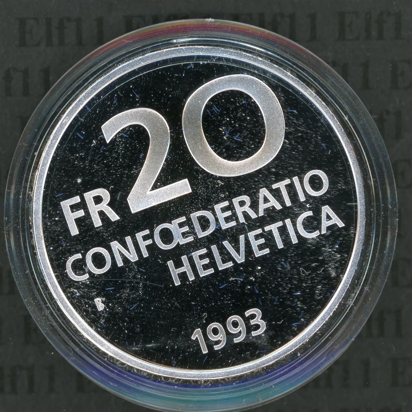 Tutti le monete: CHF__20.00 1993 Paracelsus PP 20 Franken – Nuovo e nell'imballaggio originale da Widnau venduto da Elf11