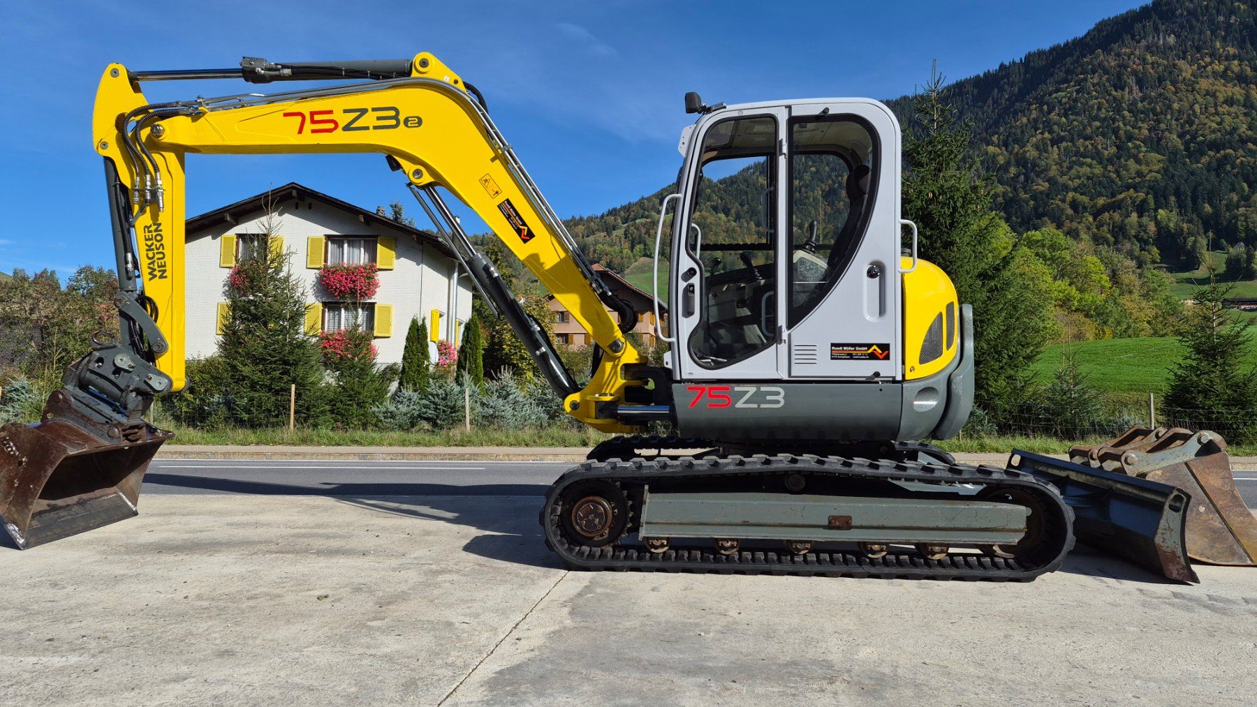 Wacker Neuson Bagger: Bagger Raupenbagger Wacker Neuson 75Z3 Ab Service – Gebraucht aus Schüpfheim von grischa01 4