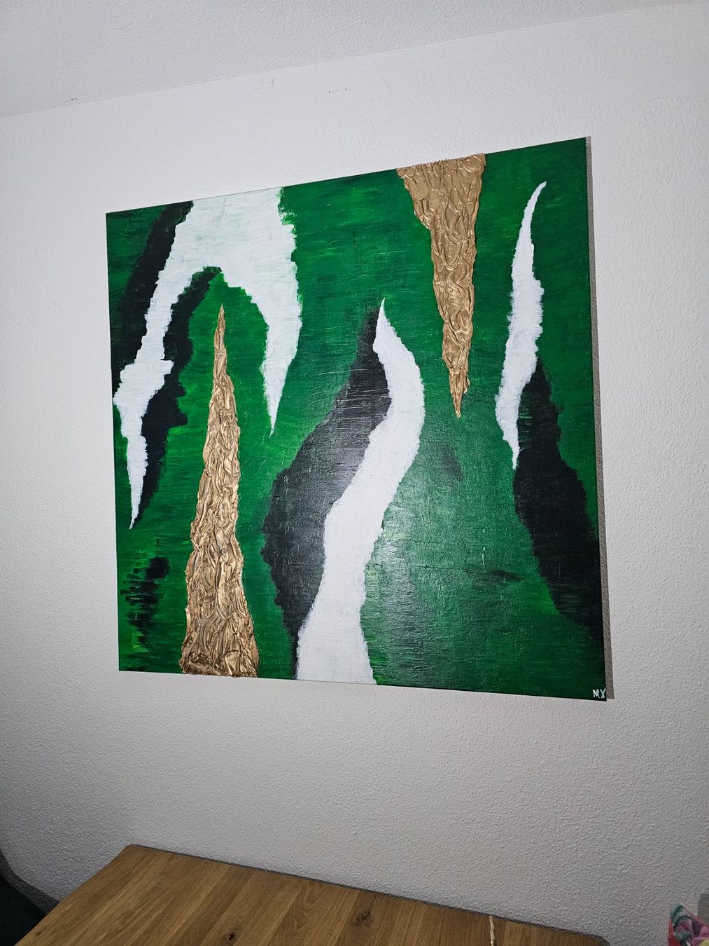 Dipinti: 100cm x 100 Acrylbild – Usato da Kloten venduto da mar_5s2j 1