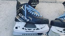 Eishockey Schlittschuhe Gr41 CCM Tacks XF80 + Speedblades