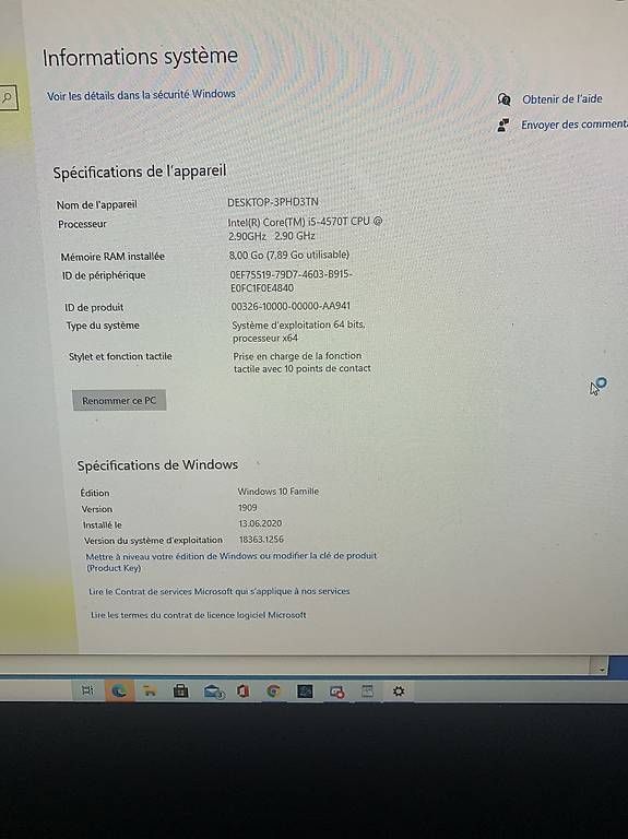 PC: Ordinateur Fixe HP All-in-one – Usato da Petit-Lancy venduto da ced_d8px 1