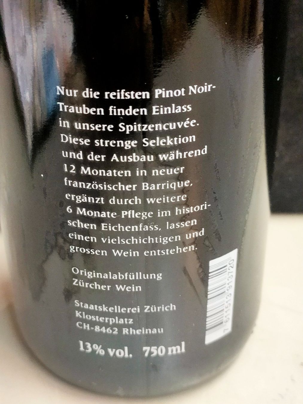 Vino: PANKRAZ 2003 – Nuovo e nell'imballaggio originale da Genève venduto da Leboucheoreilles 2