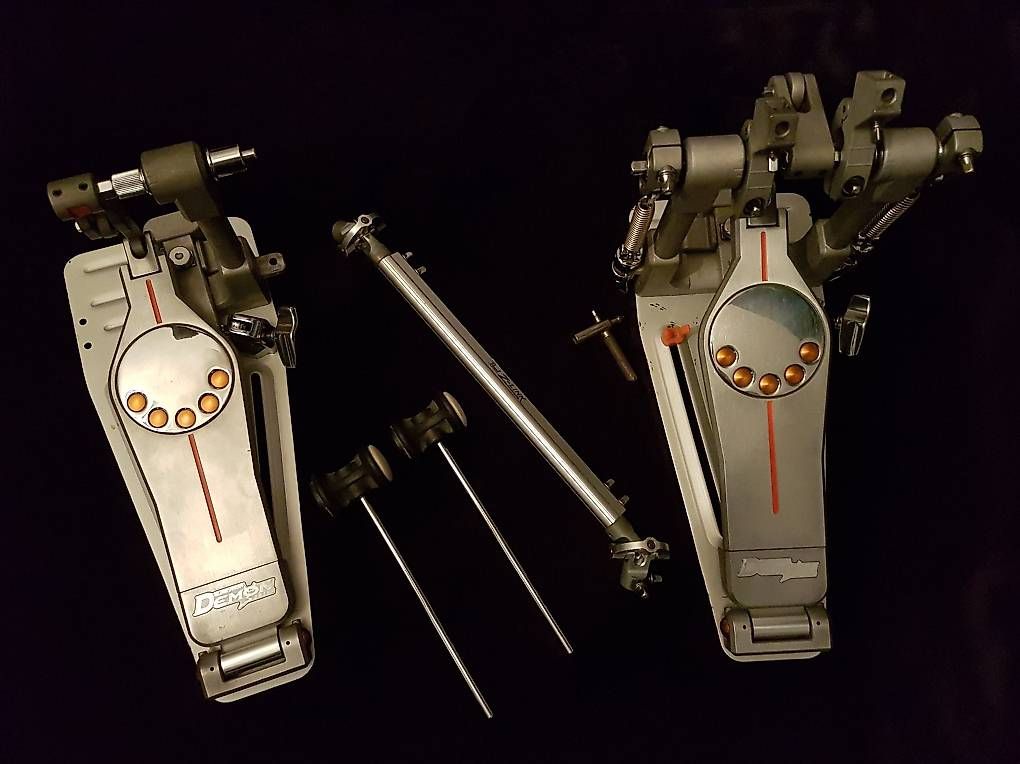 Musikinstrumente: Pearl Demon Drive Doppel Pedal+optional Footblaster Trigger – Gebraucht aus Freidorf TG von Kai_Speidel_666