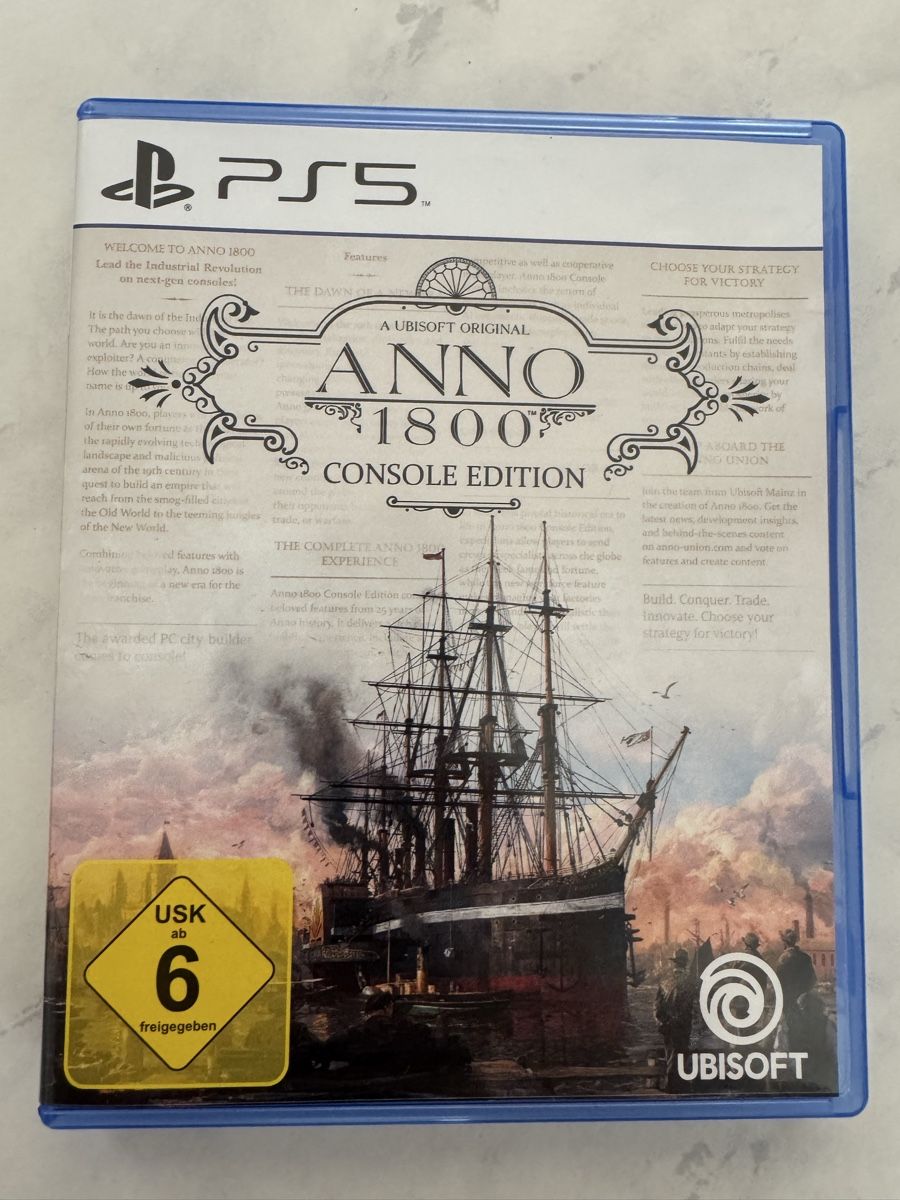 Spiele: Anno 1800 Console Edition PS5 Spiel – Gebraucht aus Winterthur von Motmech